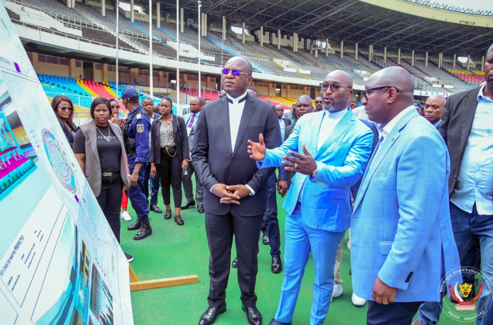 Kinshasa : le Premier Ministre inspecte les travaux d'aménagement des sites choisis pour les activités du Pape François&nbsp;