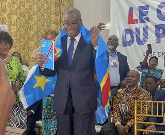 RDC : Denis Mukwege annonce sa candidature à la présidence et dénonce les menaces à la démocratie