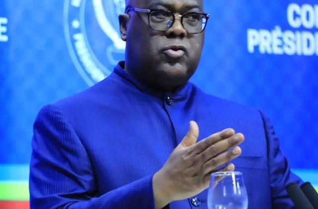 Le président de la République démocratique du Congo, Félix Tshisekedi