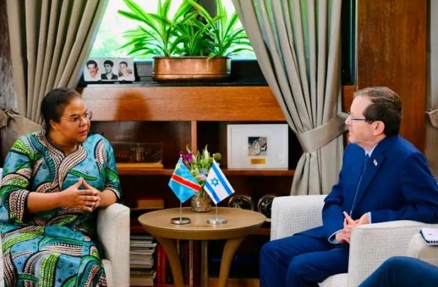 Jérusalem : Thérèse Kayikwamba et Isaac Herzog réaffirment leur volonté de renforcer les relations entre la RDC et Israël