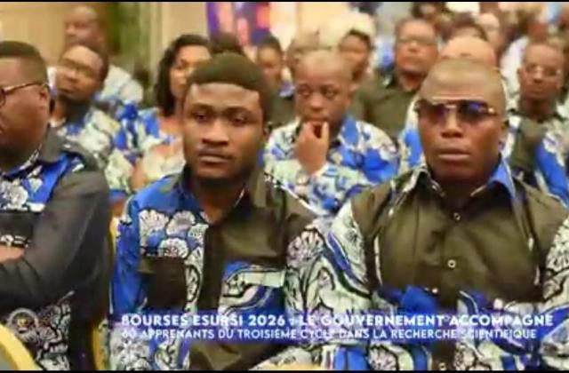 RDC-ESURSI : le gouvernement accompagne 60 doctorants à travers la bourse du troisième cycle