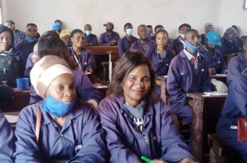 <p>Goma : 4500 personnes formées sur le développement du capital humain et l’inclusion productive</p>
