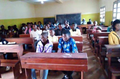 <p>Butembo : les enfants sensibilisés sur les six violations graves des droits de l’enfant. © Droits tiers.</p>
