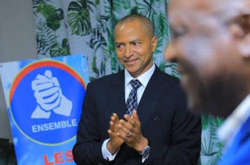 <p>Moïse Katumbi, Président national de Ensemble pour la République et allié du Président Tshisekedi dans l’USN. </p>
