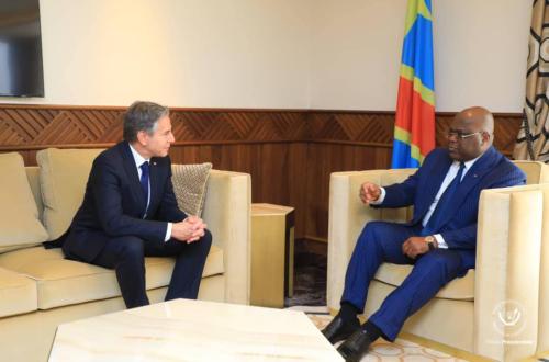 Sommet USA-Afrique : Antony Blinken et Félix Tshisekedi ont discuté autour de la situation sécuritaire et humanitaire désastreuse dans l'Est de la RDC