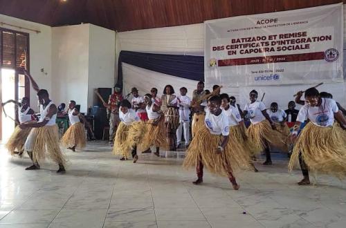 BENI : Affectés par les affres de la guerre, des enfants pratiquent la capoeira pour se déstresser