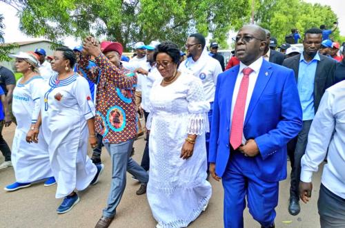 Lubumbashi : Les ministres démissionnaires chaleureusement accueillis par les militants d’Ensemble