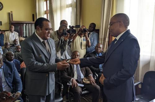 Sud-Kivu : Théo Ngwabidje promet son accompagnement aux nouveaux acteurs de la petite territoriale et des sanctions en cas d'inefficacité dans leur travail