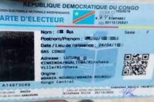 Tshikapa-Enrôlement des électeurs : Un député alerte sur la "distribution illégale" des cartes dans les centres d'inscriptions