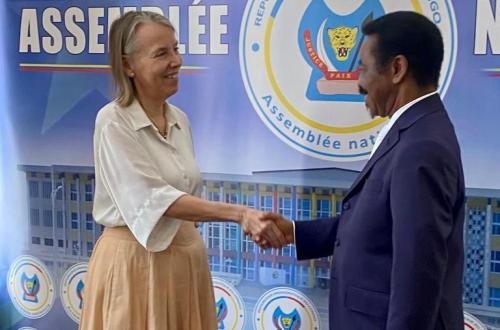 RDC : L’ambassadrice américaine veut renforcer la coopération bilatérale entre Kinshasa et Washington