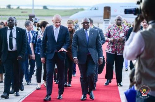 RDC : Au cours de sa visite officielle, le Président de la Confédération Helvétique va faire un tour dans l'Est du pays sous le signe d'aide humanitaire