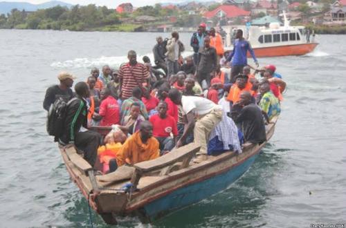 Nord-Kivu : Des morts et des disparus dans le naufrage d’une pirogue motorisée sur le lac Kivu