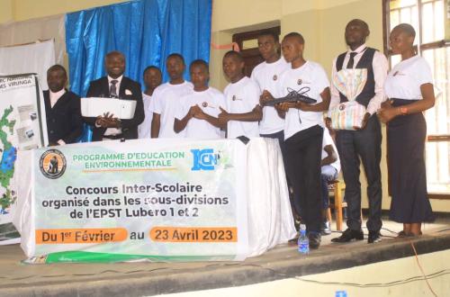 Lubero : Les élèves ambassadeurs de l'environnement disent non à l'exploitation du pétrole en plein Parc National des Virunga