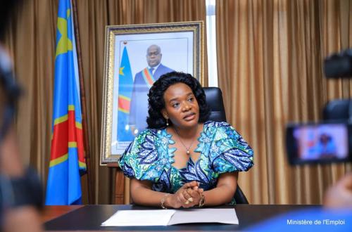 RDC : “Initialement prévu le 21 mai prochain, le test de candidats retenus dans le ministère de l'emploi reporté” (Claudine Ndusi)