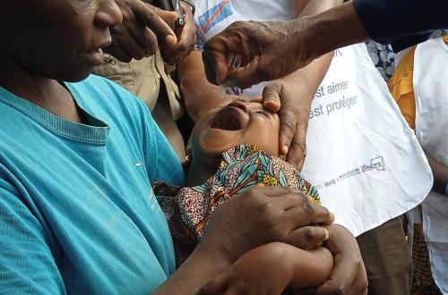 Vaccination contre poliomyélite : 98% d’enfants de 0 à 59 atteints dans la DPS antenne de Butembo