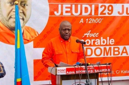 En désaccord avec certaines positions de Martin Fayulu, le député Ados Ndombasi claque la porte de l’Ecide
