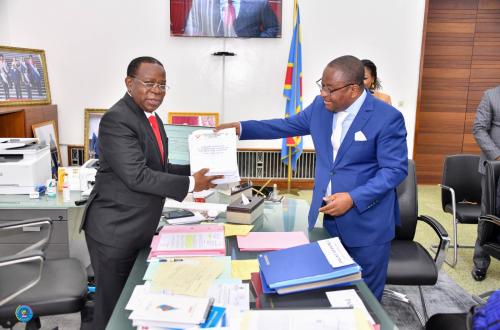 RDC : Auprès de Lukwebo, la CNDH plaide pour la révision à la hausse du budget lui alloué
