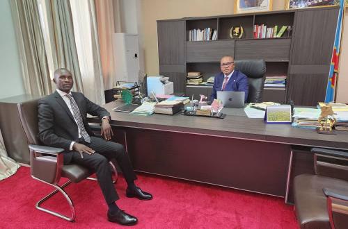 RDC : Sammy Adubango et Peter Kazadi ont échangé sur la nouvelle nomination des animateurs des chefferies et secteurs en Ituri