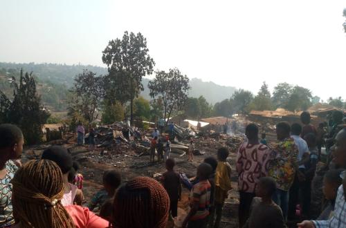 Bukavu : Plusieurs maisons et des biens matériels partis en fumée dans la commune de Bagira