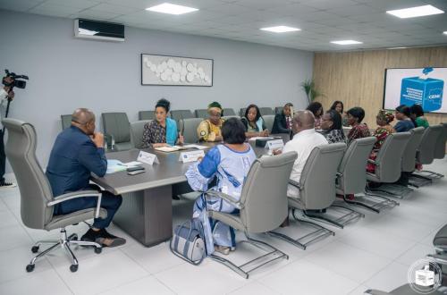 Élections RDC 2023 : Denis Kadima reçoit une délégation de femmes pour discuter de la représentation des femmes