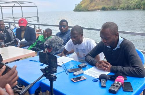 Goma : Des structures des jeunes et autres organisations de la société civile se mobilisent pour défendre l'accès à l'eau potable au quartier Lac-vert menacé par une décision judiciaire contestée