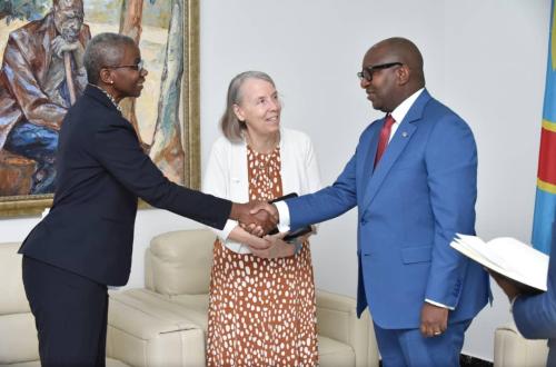 RDC : En réunion avec Sama Lukonde, Monde Muyangwa de l’USAID insiste sur des élections libres et transparentes