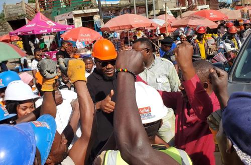 Construction de la route Néo-Parking Masisi : De bons progrès selon le Député national Josué Mufula