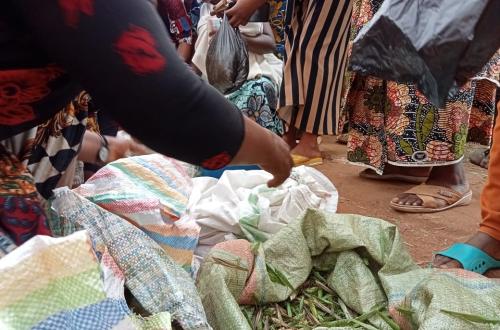 Butembo : Des vendeurs des sauterelles font fortune