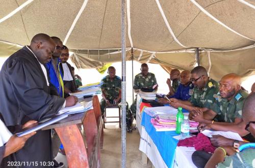 Ituri-Affaire Me Utheki : Difficile de prouver son appartenance à un groupe armé, le tribunal militaire « passe outre », le prévenu redemande sa liberté provisoire