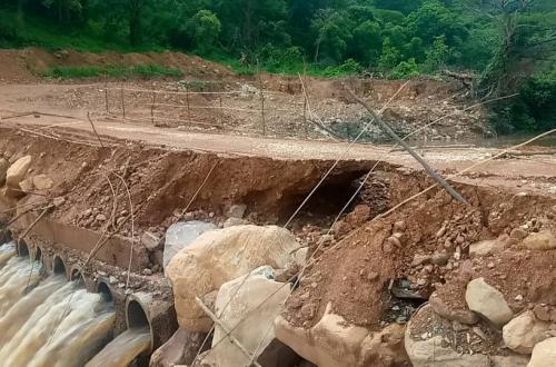 Haut-Katanga : Le trafic de nouveau interrompu au pont jeté sur la rivière Kalume Ngongo