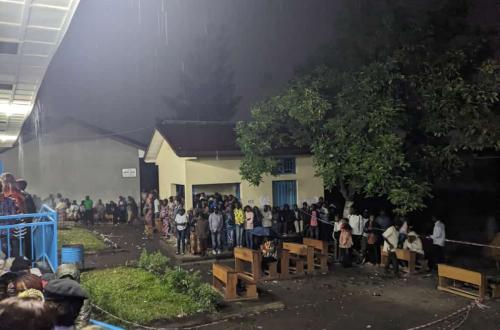 Nyiragongo : commencées avec retard, une pluie diluvienne a perturbé de plus les élections à Mudja