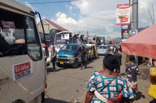 Élections RDC 2023 : les activités de la campagne électorale perturbent la circulation à Goma, cause des embouteillages et pollutions sonores