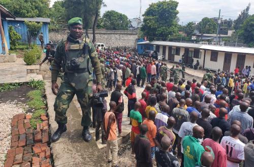 Kisangani : Clôture de la formation paramilitaire des étudiants volontaires