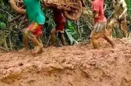 Ituri: La NSCC de la chefferie des Bombo remercie la société "Kimia Maning" pour avoir entamé les travaux de réhabilitation de la RN 4 vers Epulu