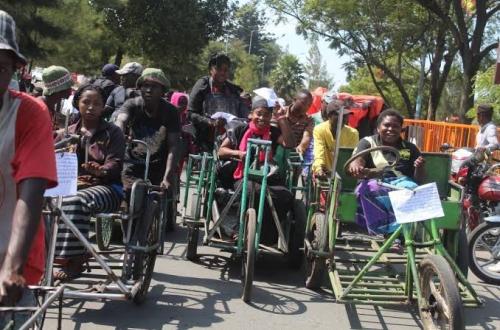 Goma : les handicapés physiques exploitant la petite barrière dénoncent une tracasserie à outrance à laquelle ils sont soumis