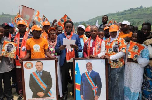 Nyiragongo : Le parti politique "Débout la Patrie" dénonce l'intolérance politique dont leur leader Singoma Mwanza est victime 