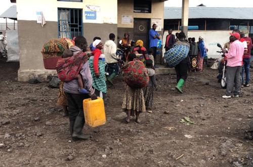 Nyiragingo : suite au chômage de leurs époux dans les sites, les femmes déplacées prennent leurs familles en charge de leur débrouillardise 