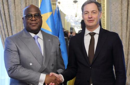 RDC : La situation sécuritaires dans l'Est au coeur des échanges entre Félix Tshisekedi et le premier ministre belge