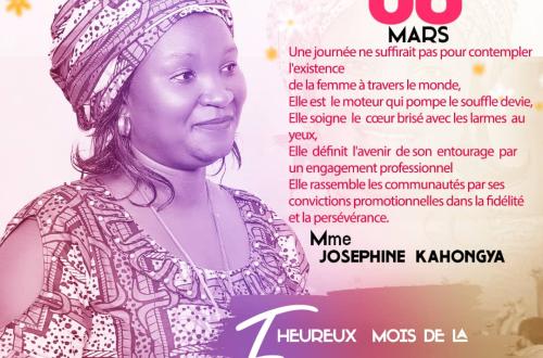 8 mars : "Une journée ne suffirait pas pour contempler l'existence de la femme à travers le monde, Elle est le moteur qui pompe le souffle de vie"(Mme Joséphine Sauda)