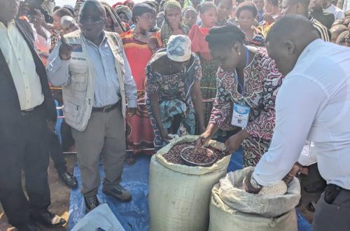 Butembo : Le gouvernement Congolais assiste plus de 13 000 déplacés en vivres et non vivres