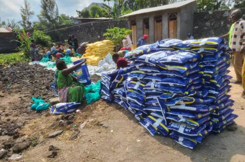 Nord-Kivu : Pour la 9ème fois, PREMIDIS SARL apporte une assistance aux déplacés de guerre