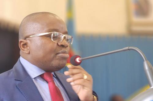 Sénatoriale au Nord-Kivu : "Non à la clochardisation des institutions provinciales", une marque signée Jean-Marie Katokolyo