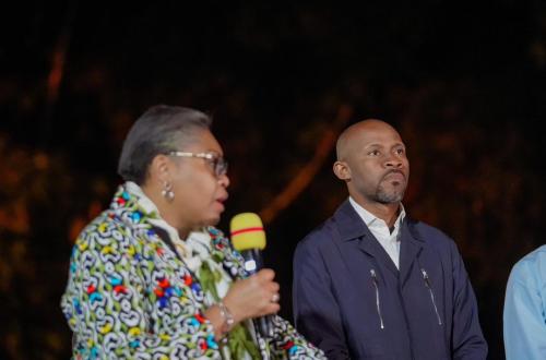 Judith Suminwa en visite à Goma : « Je peux imaginer ce que c'est souffrir dans sa chair quand on ne sait pas scolariser ses enfants, les nourrir,... »