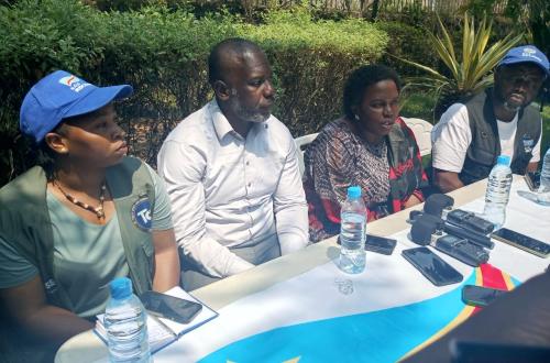 Solidarité de la Diaspora Congolaise, 40 tonnes d'aide disponibilisées pour les déplacés du Nord-Kivu