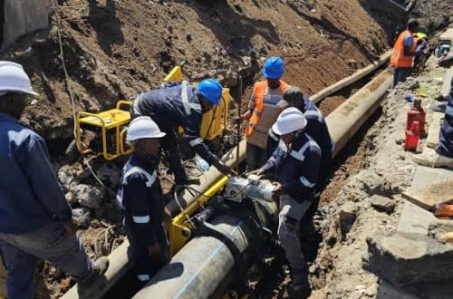 Panne d'eau majeure à Goma : L'endommagement d'un tuyau paralyse l'approvisionnement en cette denrée