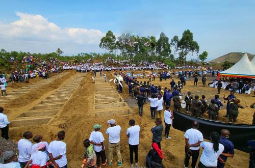 La ville de Goma, chef-lieu de la province du Nord-Kivu est plongée dans le deuil suite à l’inhumation de plus de 200 victimes de l'agression Rwandaise perpétrée à travers la guerre du M23.