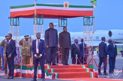 Felix Tshisekedi à Bujumbura pour participer au 23ème sommet COMESA