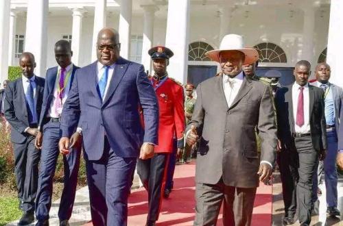 Félix Tshisekedi en Ouganda pour discuter autour de la situation sécuritaire dans l'Est de la RDC
