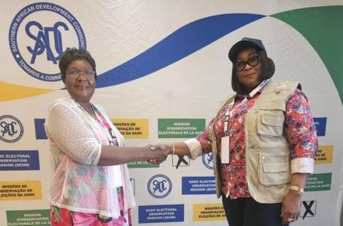 Le questeur adjoint de la CENI/RDC a participé à la mission d'observation électorale du Forum des Commissions Électorales des pays de la SADC