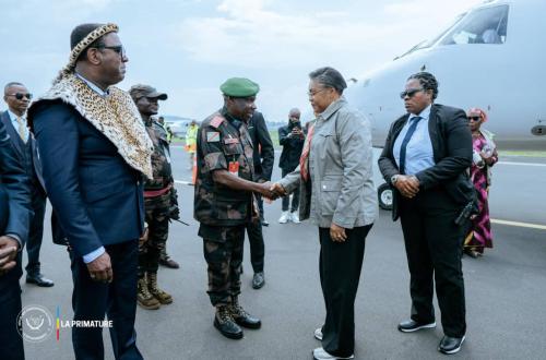 Judith Suminwa séjourne à Goma pour évaluer l'état de siège